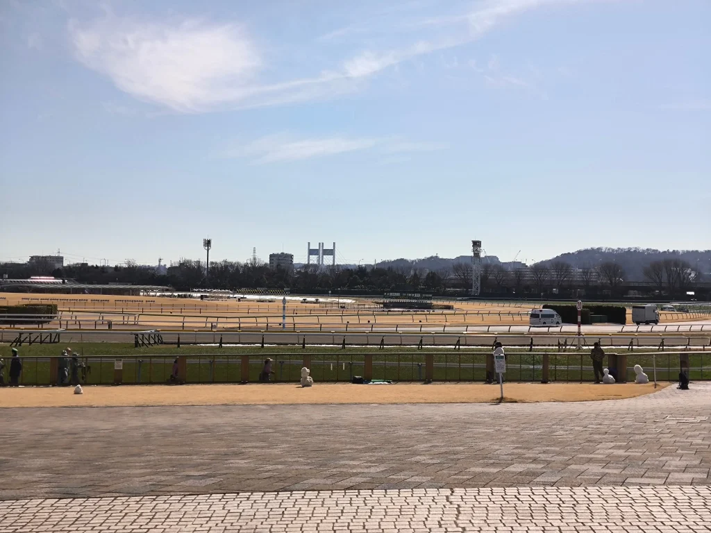 東京競馬場・2026年2月の雪だるま