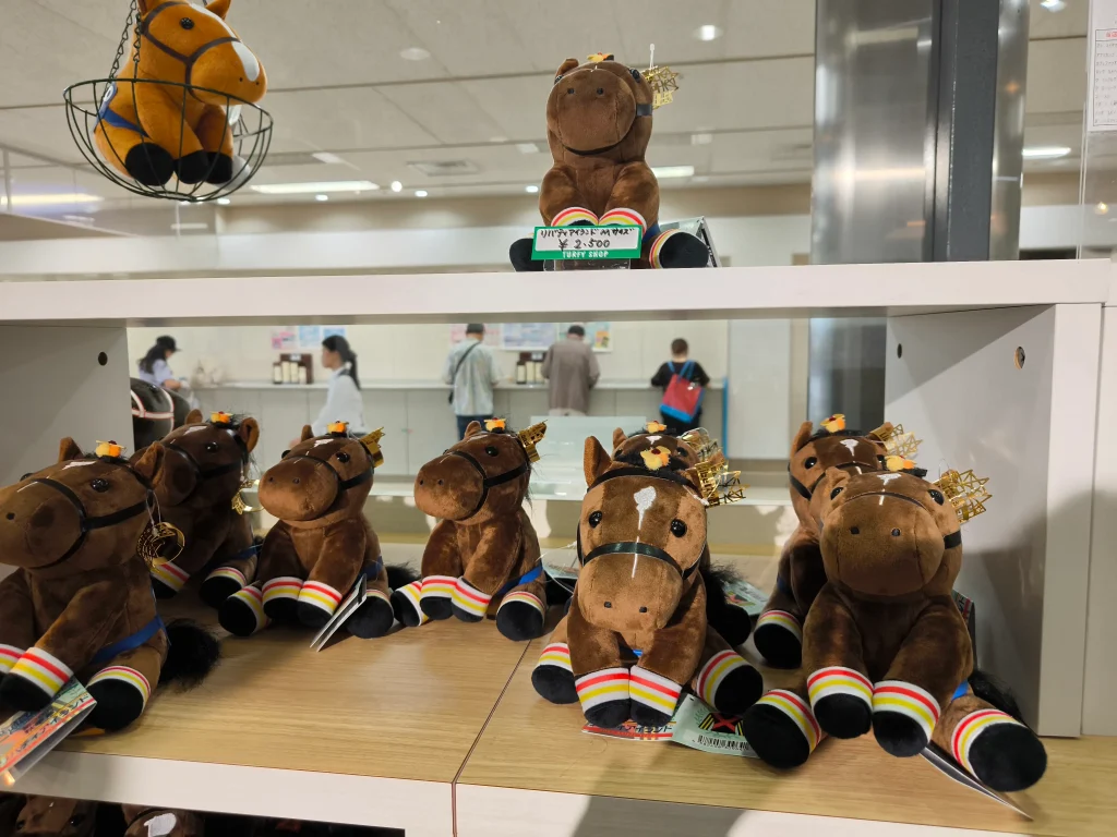 東京競馬場・ターフィーショップのリバティアイランド(アイドルホース)